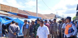 Atasi Kemacetan, Dishub Buteng Tertibkan Parkir dan Bongkar Muat di Pasar Mawasangka